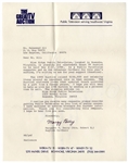Muhammad Ali Autograph Note Signed -- ''To the lucky person from Muhammad Ali...there will never be another''